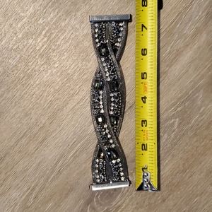 Black crystal bracelet